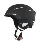 Kask narciarski i snowboardowy Alpina BIOM - BLACK MATT - 2