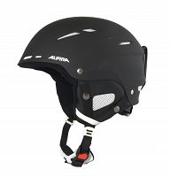 Kask narciarski i snowboardowy Alpina BIOM - BLACK MATT