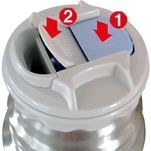 Termos z przyciskiem, Thermos Mountain Light Compact 1,0 L ciemnoniebieski - 5