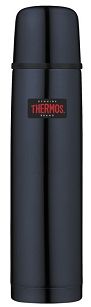 Termos z przyciskiem, Thermos Mountain Light Compact 1,0 L ciemnoniebieski