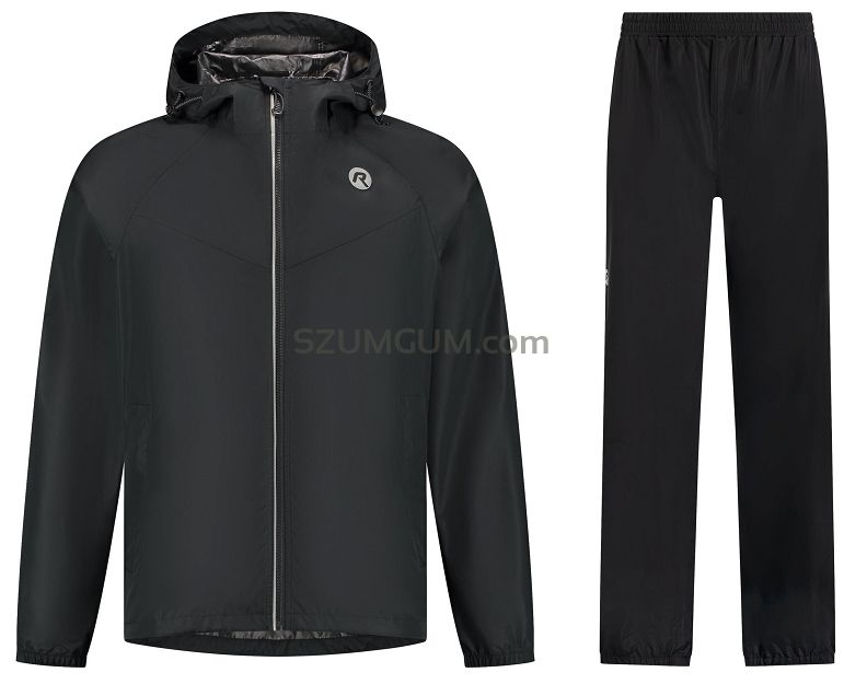 Zestaw przeciwdeszczowy Rogelli Core Commuter Unisex czarny