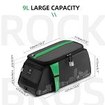 Torba rowerowa na bagażnik Rockbros A19 9L - 2