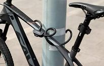 Zapięcię rowerowe Rockbros RKS515-BK - 110cm - 6