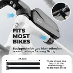 Magnetyczna 100% wodoszczelna torebka na ramę Rockbros AS-133 black - S 0,6L | L 0,9L - 15