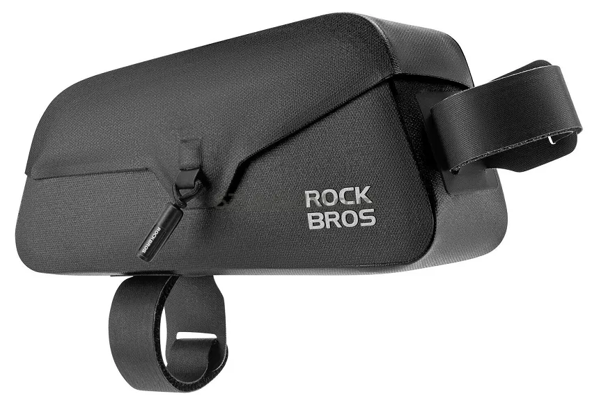 Magnetyczna 100% wodoszczelna torebka na ramę Rockbros AS-133 black - S 0,6L | L 0,9L