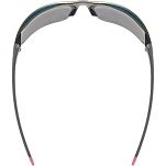 Okulary sportowe UVEX Equate - grey-pink matt / mirror pink - 5