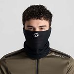 Wielofunkcyjna chusta tunelowa komin Rogelli SOLID bezszwowa / czarna - 2