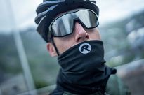 Wielofunkcyjna chusta tunelowa komin Rogelli SOLID bezszwowa / czarna - 3