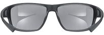 Okulary sportowe UVEX Sportstyle 230 - black matt / mirror silver - 3