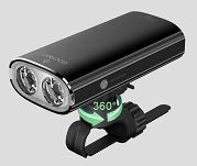 Super mocna lampa DWUSTRONNA Gaciron V20D, 1600 + 100 LUM USB + włącznik - 2