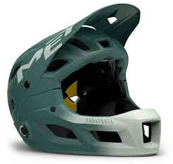 Kask z odpinaną szczęką MET Parachute MCR MIPS - seaweed gray matt