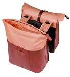 Torba miejska Basil Vive - Double Pannier Bag MIK - 28-35L - burgundy/pink - 5
