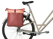 Torba miejska Basil Vive - Double Pannier Bag MIK - 28-35L - burgundy/pink - 7