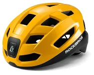 Inteligętny kask Rockbros ZK-031 yellow – zdalnie sterowane oświetlenie i kierunkowskazy - 2