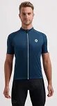 Klasyczna koszulka na rower Rogelli EXPLORE, granatowa - 2