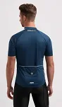 Klasyczna koszulka na rower Rogelli EXPLORE, granatowa - 4