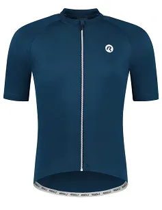 Klasyczna koszulka na rower Rogelli EXPLORE, granatowa