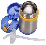 Thermos Foogo - niemowlęcy termos na napoje (stopień 1,2,3) + termos niemowlęcy na jedzenie - niebieski - 7