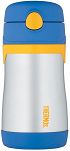 Thermos Foogo - niemowlęcy termos na napoje (stopień 1,2,3) + termos niemowlęcy na jedzenie - niebieski - 4