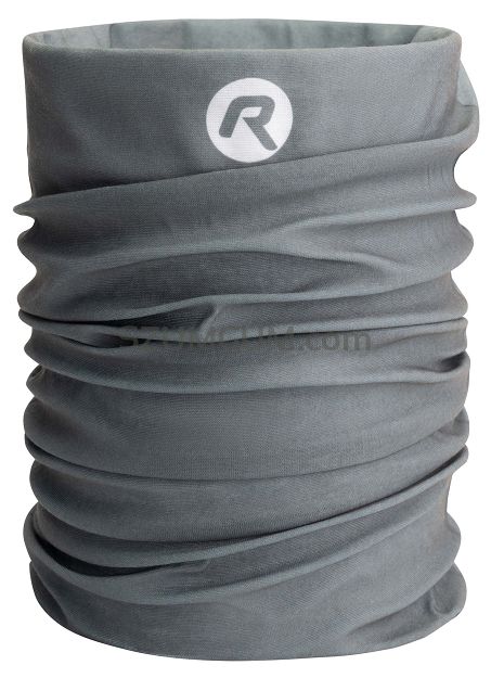 Wielofunkcyjna chusta tunelowa Rogelli SOLID bezszwowa / szara