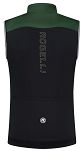 Softshellowa kamizelka na rower Rogelli ESSENTIAL z oddychającymi plecami, khaki - 2