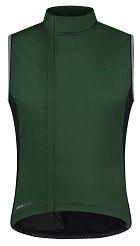 Softshellowa kamizelka na rower Rogelli ESSENTIAL z oddychającymi plecami, khaki