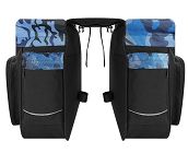 Sakwa rowerowa Roswheel Sahoo 30 L na bagażnik, czarno-niebieska - 2