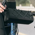 Torebka rowerowa na kierownicę Rockbros B114 czarna - 4