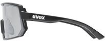 Okulary fotochromowe UVEX Sportstyle 235 V - black matt / litemirror silver - 5