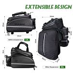 Torba rowerowa na bagażnik Rockbros A6-6 | 10-35 L - 2