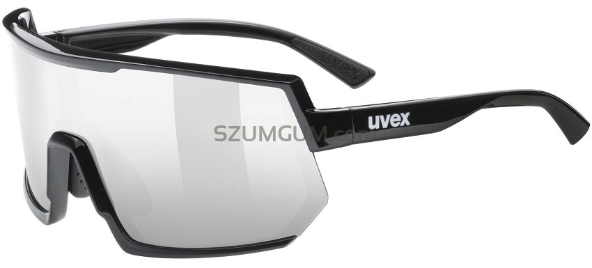 Okulary sportowe UVEX Sportstyle 235 - black / mirror silver