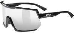 Okulary sportowe UVEX Sportstyle 235 - black / mirror silver