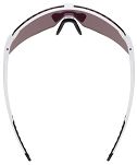 Okulary UVEX Pace Stage CV - white matt / mirror yellow - 4