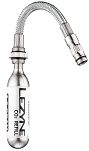 Przewód stalowy LEZYNE CO2 FLEX HOSE do nabojów CO2 presta/shrader - 2