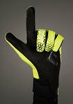 Lekkie zimowe rękawiczki rowerowe Chiba BIOXCELL LIGHT WINTER z elastycznego softshellu, odblaskowo żółte - 8