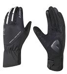 Lekkie zimowe rękawiczki rowerowe Chiba BIOXCELL LIGHT WINTER - czarne - 2