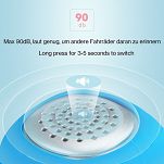 Dzwonek elektryczny Rockbros CB1709BK black - 3