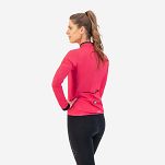 Ocieplana damska bluza rowerowa Rogelli ESSENTIAL, różowa - 4