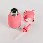 Butelka termiczna Asobu Mini Bestie 200 ml - pink fox - 7