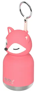 Butelka termiczna Asobu Mini Bestie 200 ml - pink fox