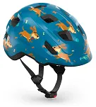Kask dla najmłodszych MET Hooray - blue teckel glossy - 2