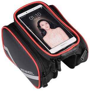Zestaw torebek na ramę roweru z pokrowcem na telefonu Roswheel- telefon do 6,5"