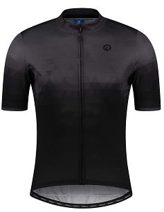 Przewiewna koszulka rowerowa Rogelli SPHERE, czarno-szara