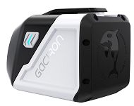 Gaciron CETUS-1700 – lampka rowerowa, montaż pod licznik (standard GoPro) - czarno-biała - 2