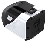 Gaciron CETUS-1700 – lampka rowerowa, montaż pod licznik (standard GoPro) - czarno-biała - 3