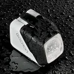 Gaciron CETUS-1700 – lampka rowerowa, montaż pod licznik (standard GoPro) - czarno-biała - 9
