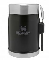     Termos obiadowy ze sztućcem Stanley CLASSIC - 0,4L - Czarny