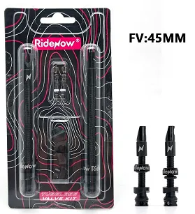 Wentyle bezdętkowe RideNow Tubeless Valve Stem Set | FV Presta | 45 / 65 / 85 mm
