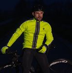 Ocieplana zimowa kurtka Rogelli Essential HI VIS  - fluor - 7