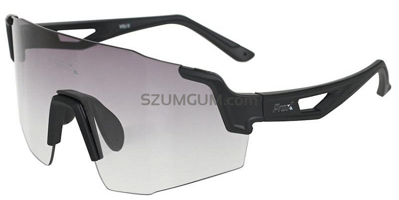 Okulary PROX VIU II - czarne, photochrom szare